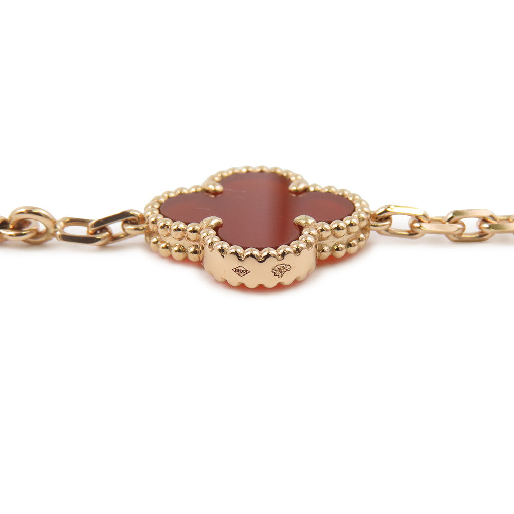 Van Cleef & Arpels Vintage Alhambra Bracelet 5 motifsVCARP7RP00 18K Pink Gold