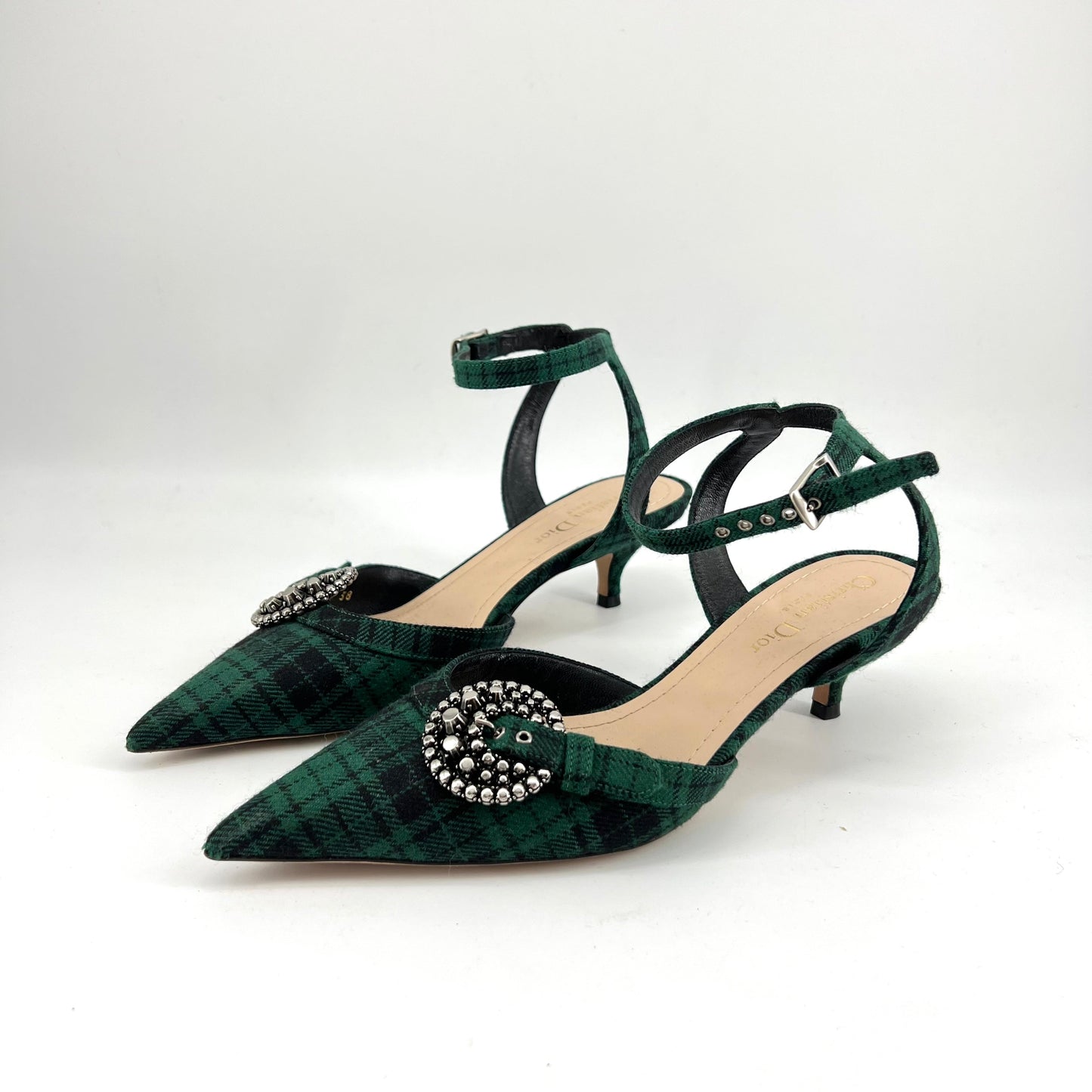 Christian Dior Gang Cloth Heels