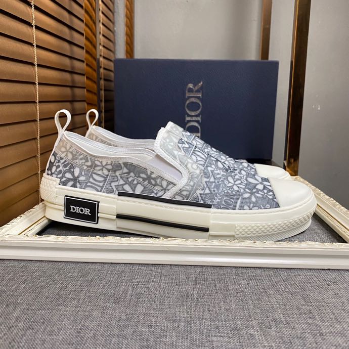 Christian Dior B23 Slip Blue And White LOW-TOP SNEAKER