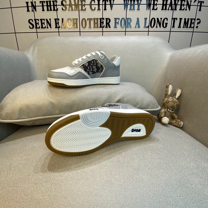 Christian Dior B27 GREY LOW-TOP SNEAKER