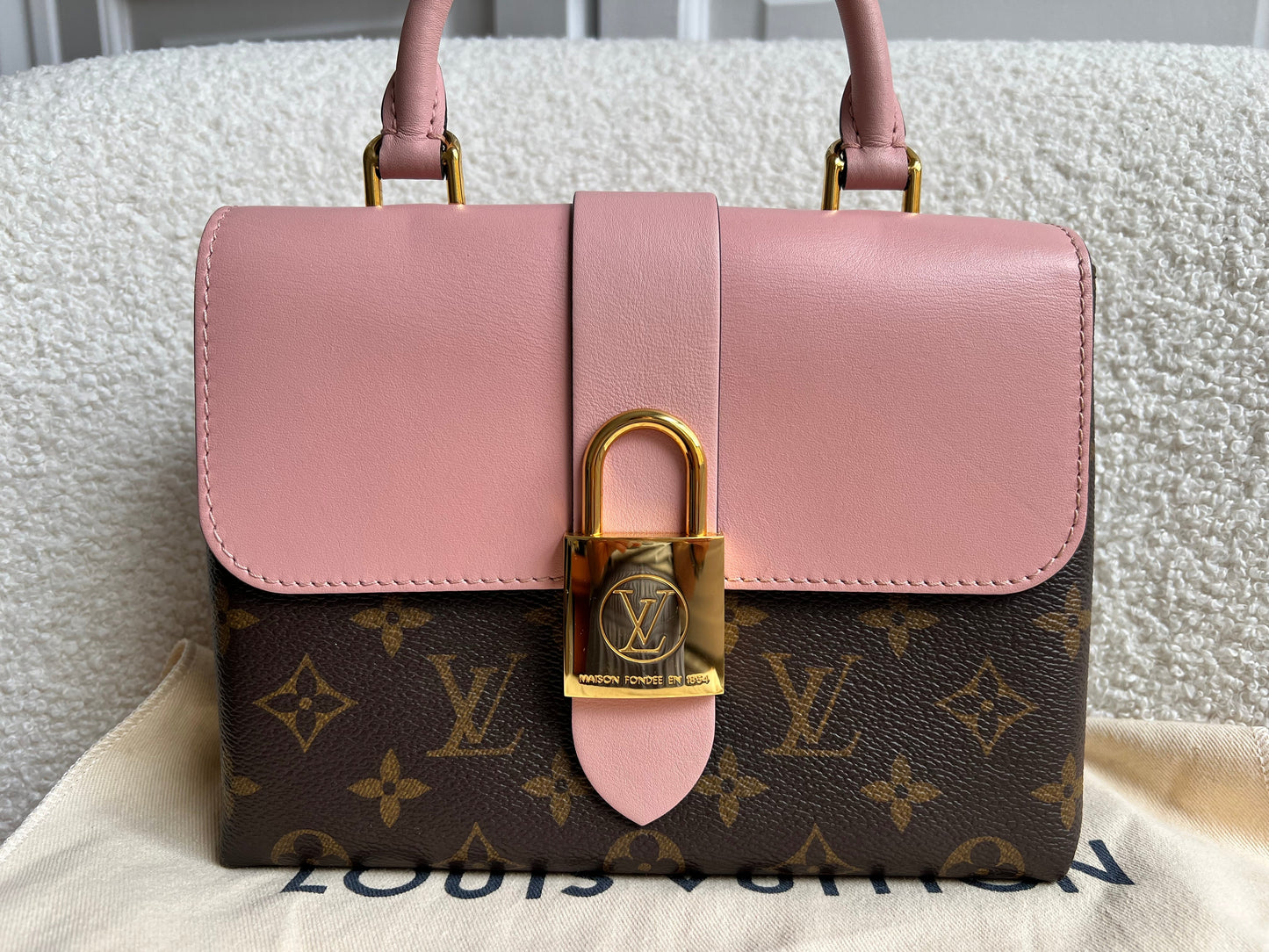 Louis Vuitton Locky BB Monogram Rose Poudre (RRP £1650)