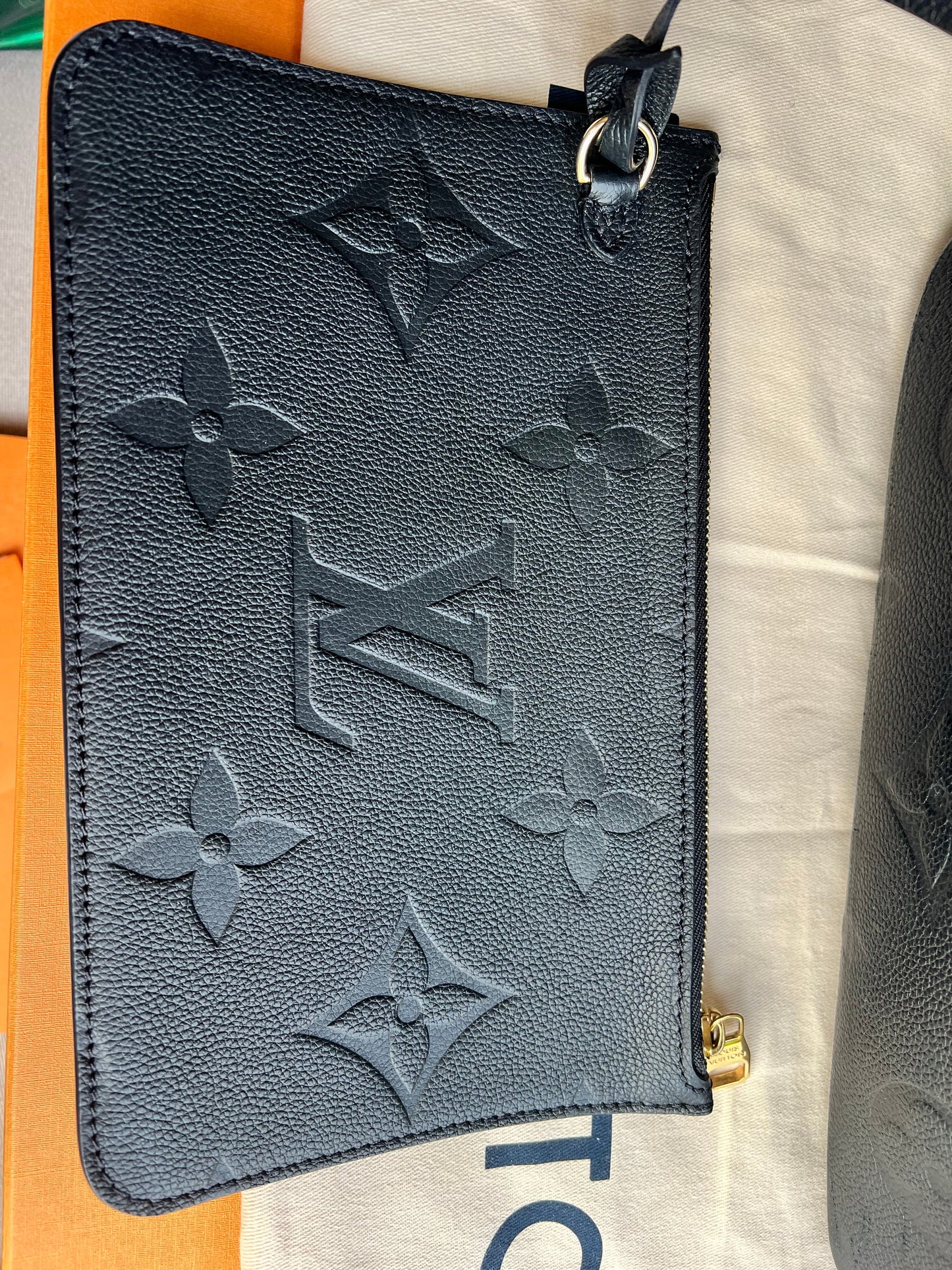 Louis Vuitton Neverfull MM Black Empreinte (RRP £1,940)