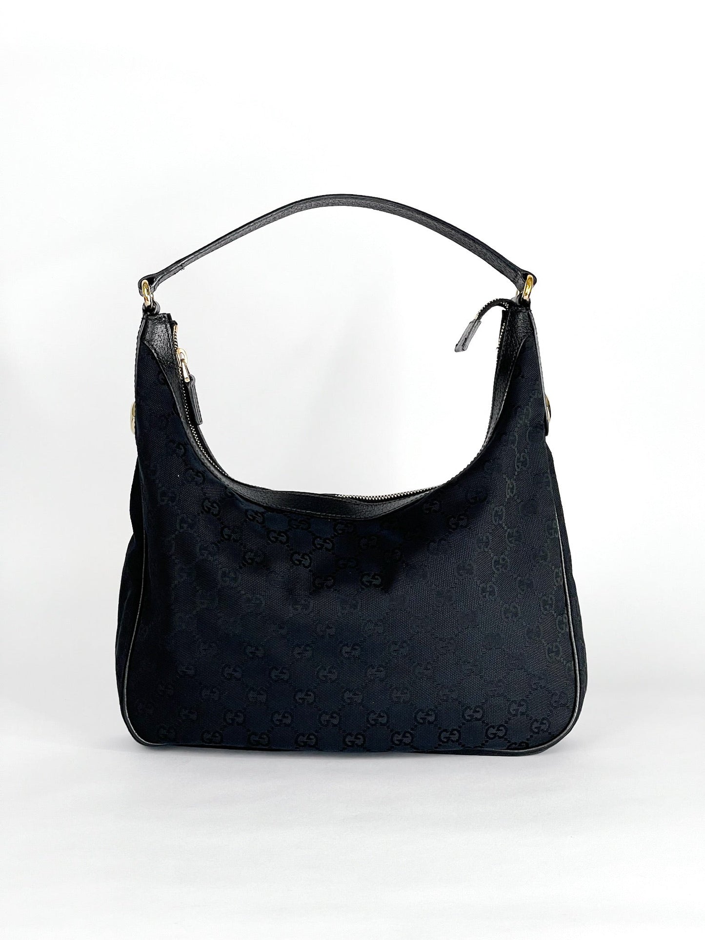 Gucci GG Monogram Canvas Hobo Bag