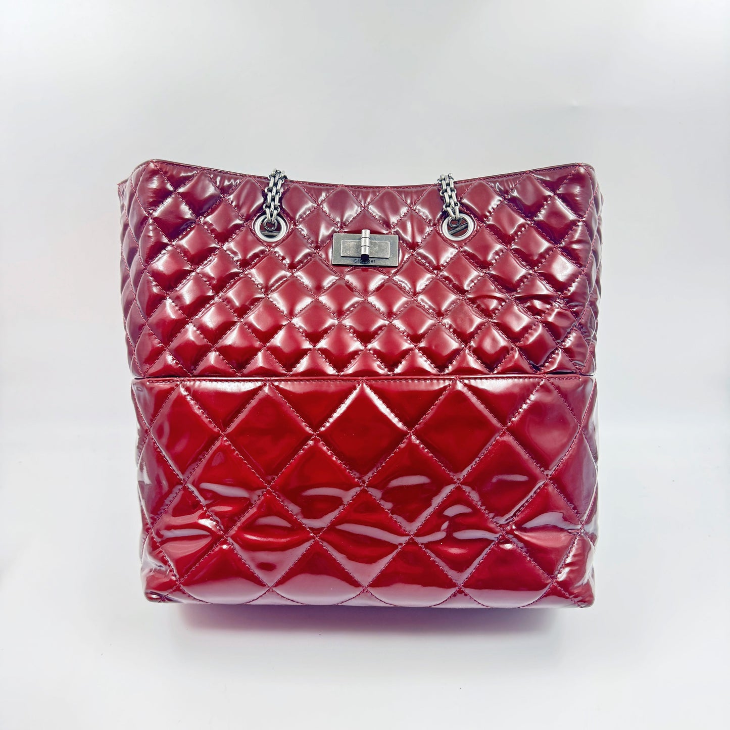 Chanel Red Reissue 2.55 In The Business Tote TWS