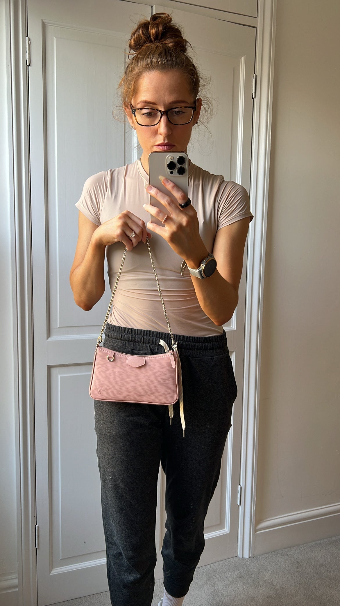 Louis Vuitton Easy Pouch Rose Ballerine Epi (RRP £1320)