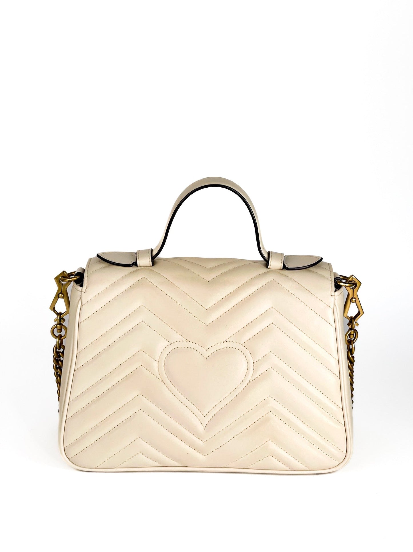 Gucci GG Marmont Matelasse Leather Top Handle Satchel