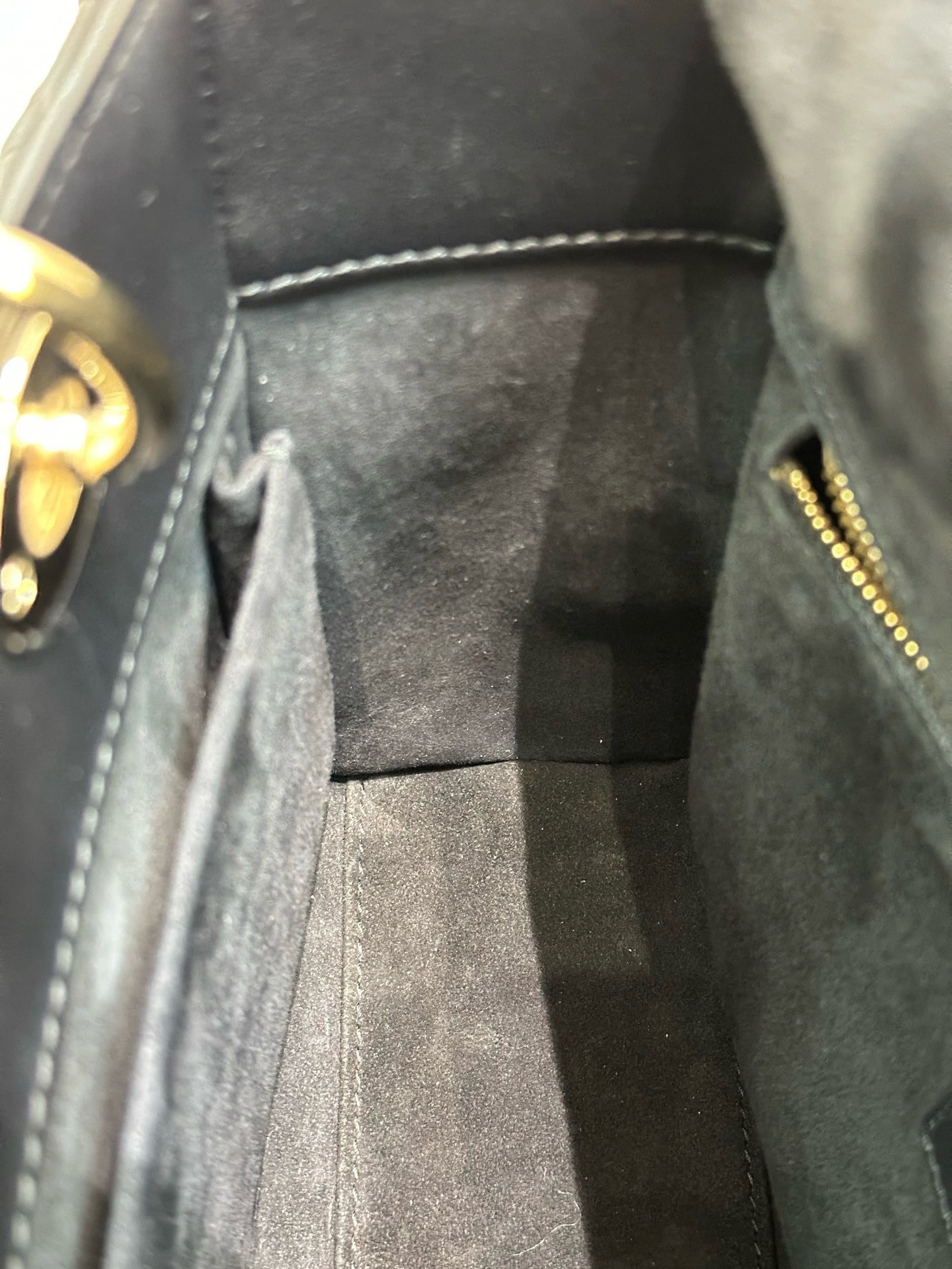 Christian Dior Lambskin Cannage Medium Lady Dior Black GHW
