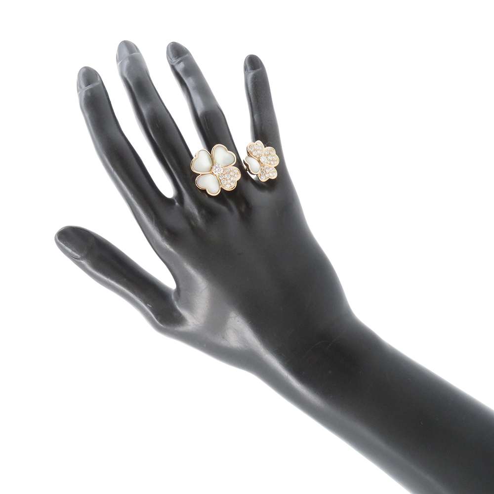 Van Cleef & Arpels Cosmos Entree Les Doors Ring Size 53/#13VCARO55100 18K Pink Gold