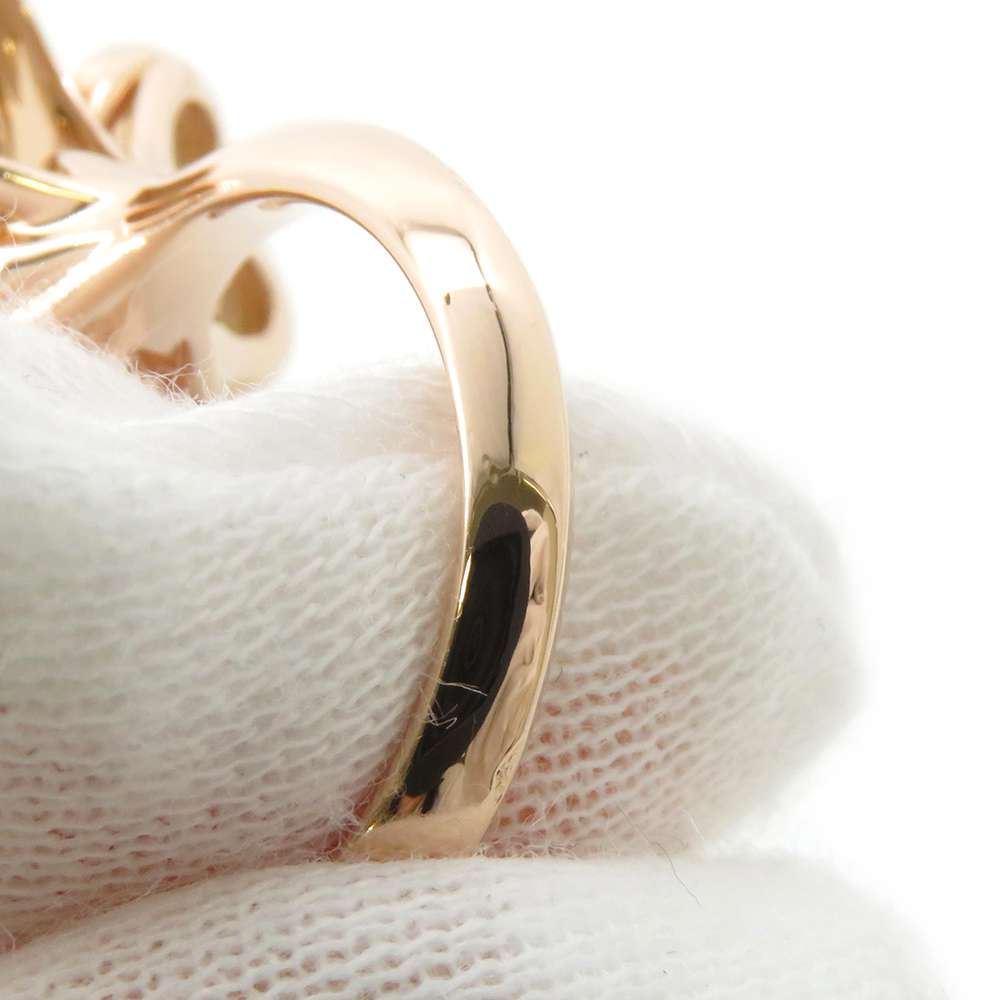 Van Cleef & Arpels Cosmos Entree Les Doors Ring Size 53/#13VCARO55100 18K Pink Gold