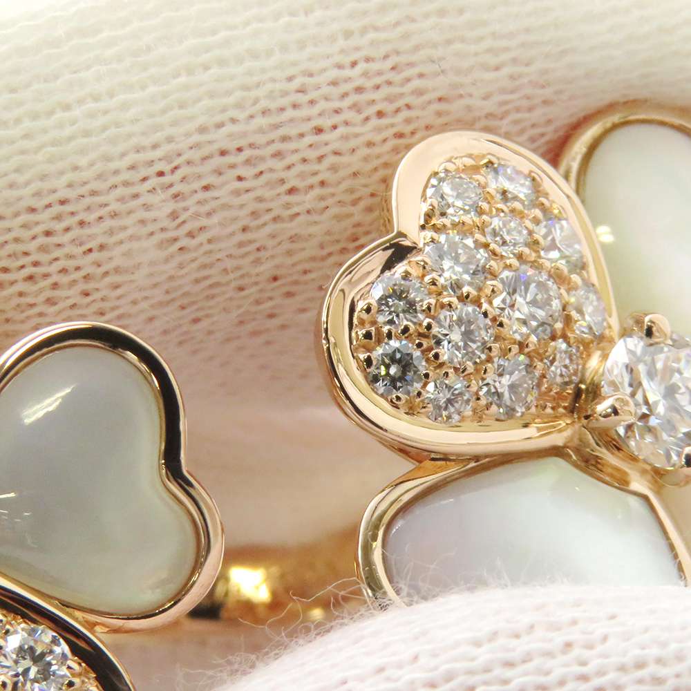 Van Cleef & Arpels Cosmos Entree Les Doors Ring Size 53/#13VCARO55100 18K Pink Gold