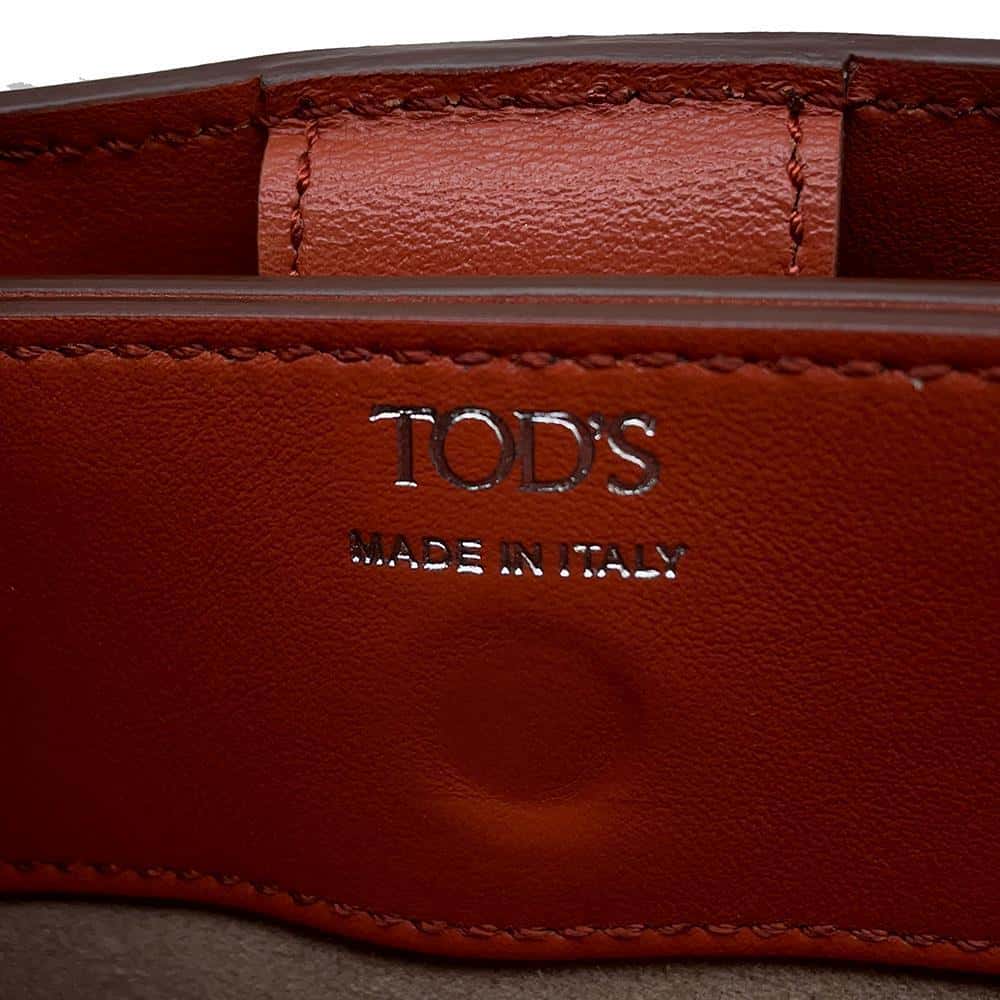 TOD’S Holly 2WAY Handbag OrangeXBWAONA0100RORG809 Leather Size Mini