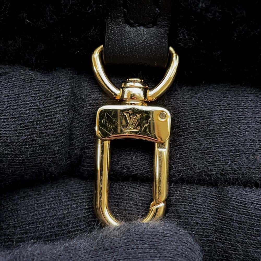 LOUIS VUITTON Onthego Noir/RedM55421 Monogram / Teddy Size GM