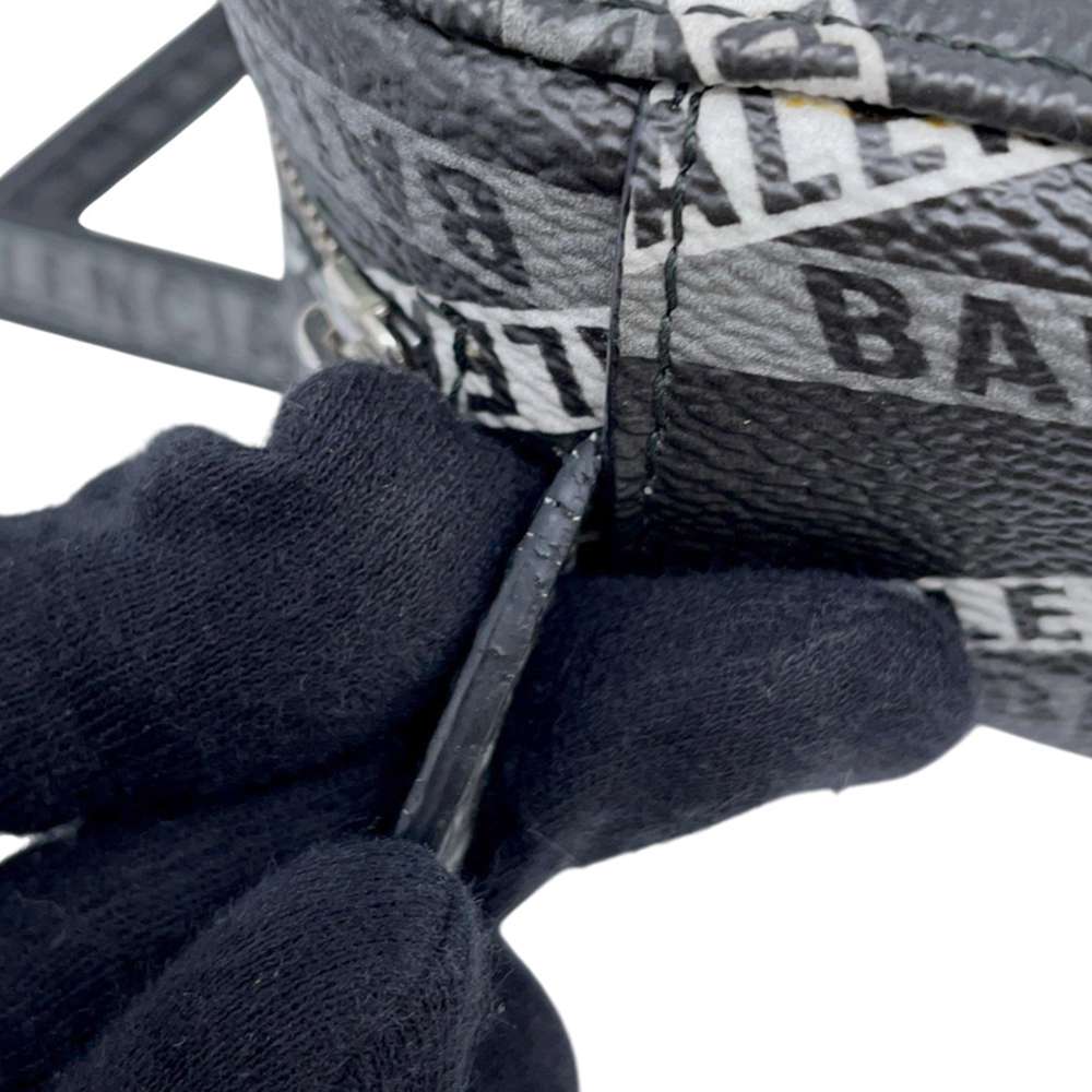 BALENCIAGA everyday camera bag Black/Gray552372 Leather Size XS