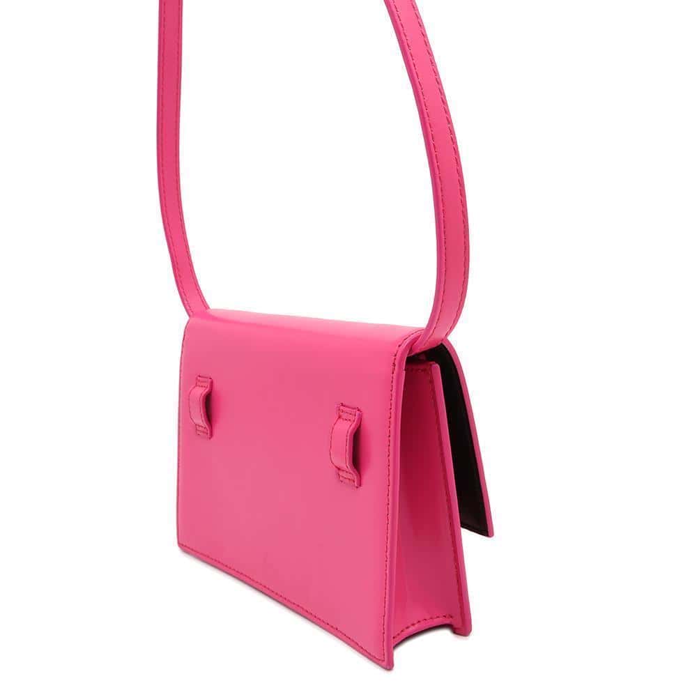 BALENCIAGA Sharp 2way waist pouch Pink594938 Leather Size XS