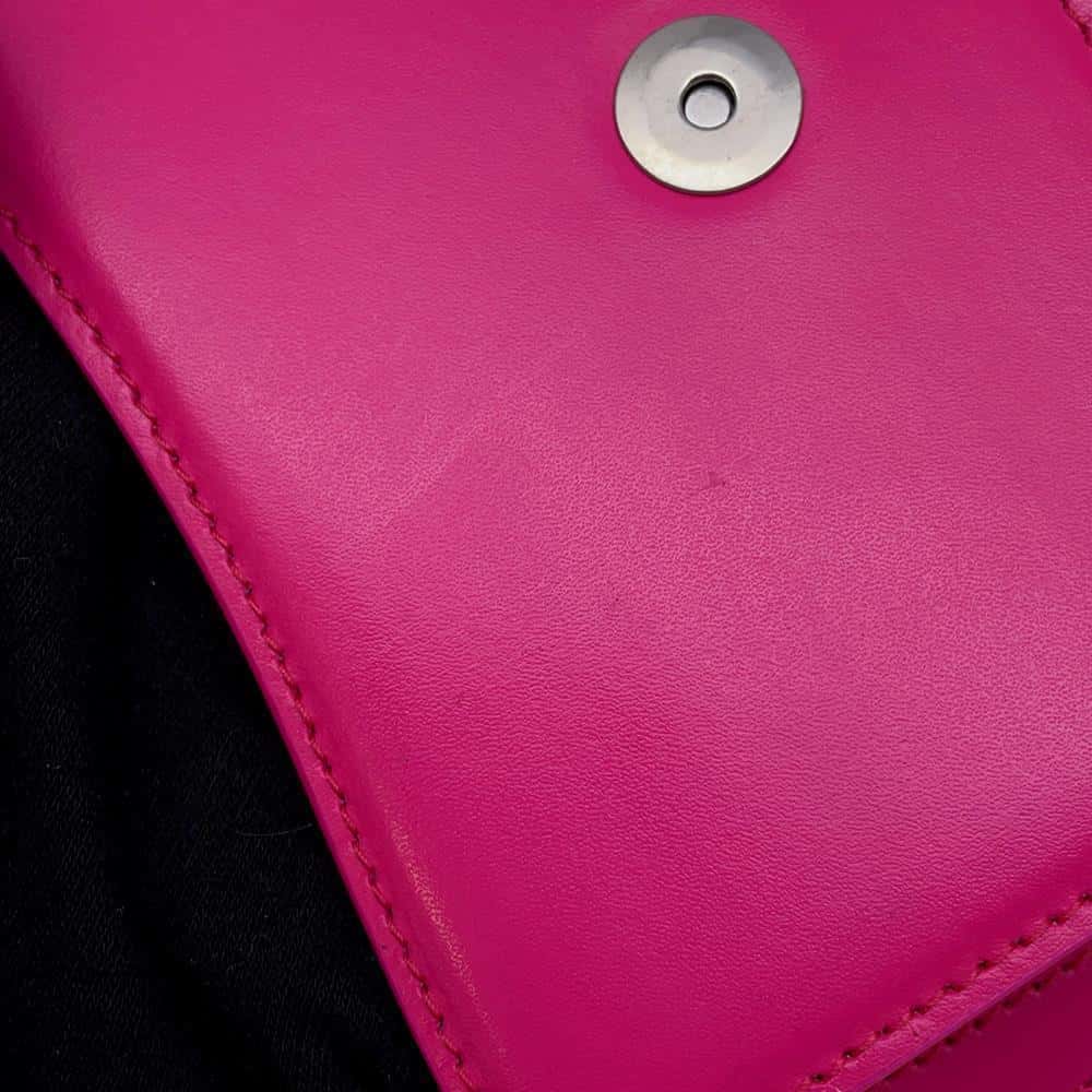BALENCIAGA Sharp 2way waist pouch Pink594938 Leather Size XS