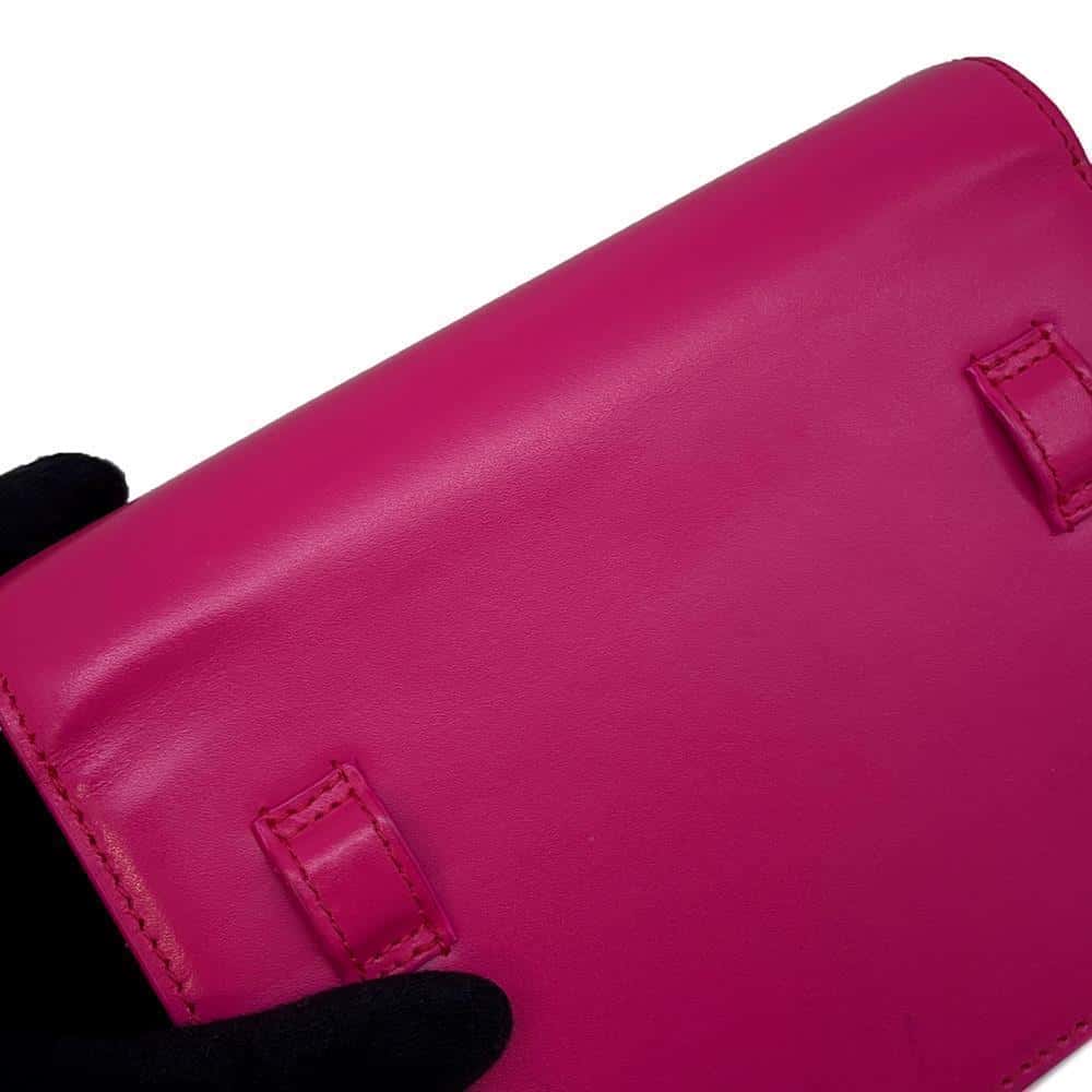 BALENCIAGA Sharp 2way waist pouch Pink594938 Leather Size XS
