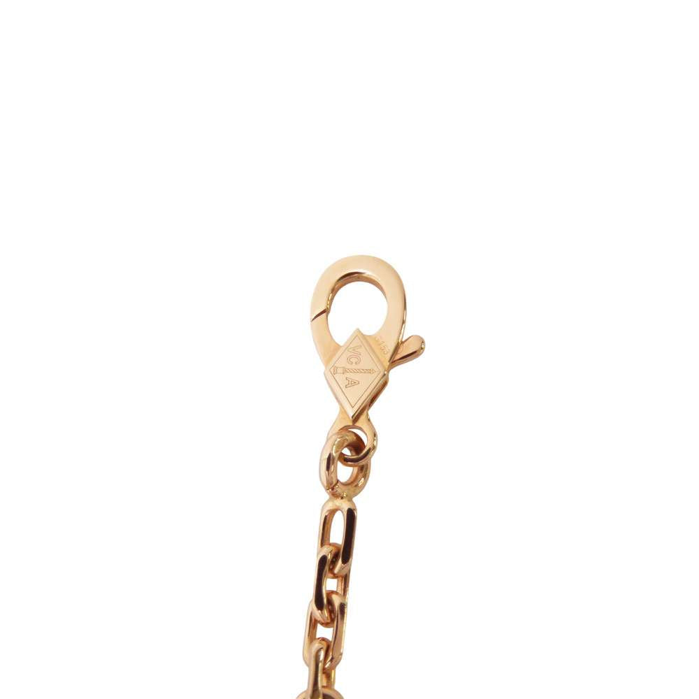 Van Cleef & Arpels Vintage Alhambra Necklace 20 motifs 2023 Holiday CollectionVCARP7S700 18K Pink Gold