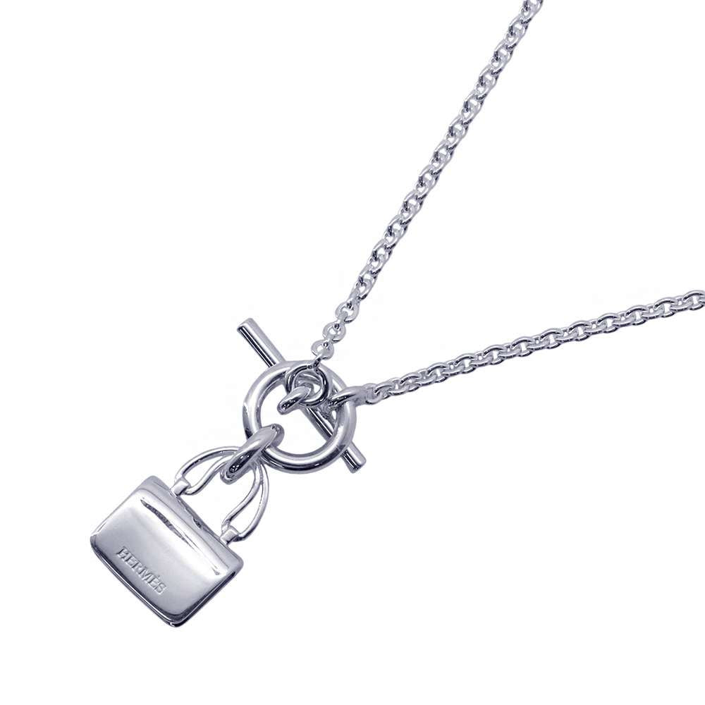 HERMES Amulette Constance Necklace SV925
