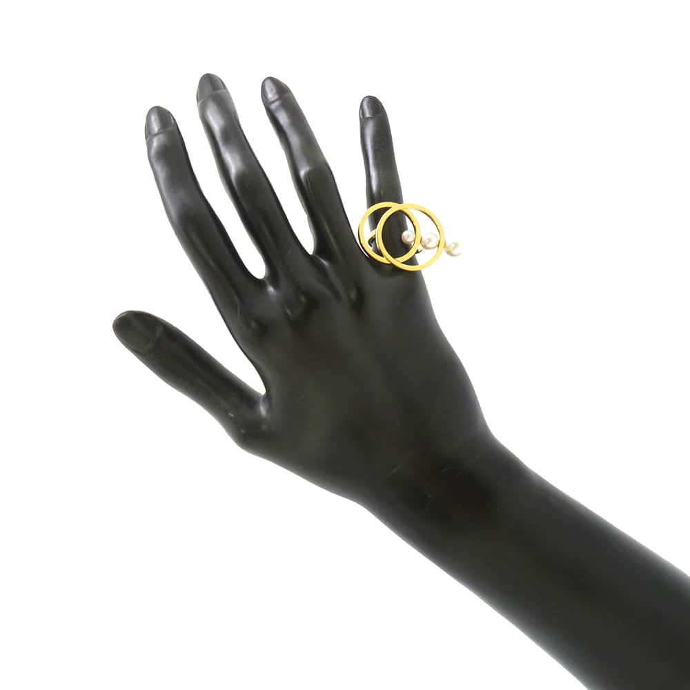 TASAKI Cosmic Ring Size #11R-4755-18KYG 18K Yellow Gold