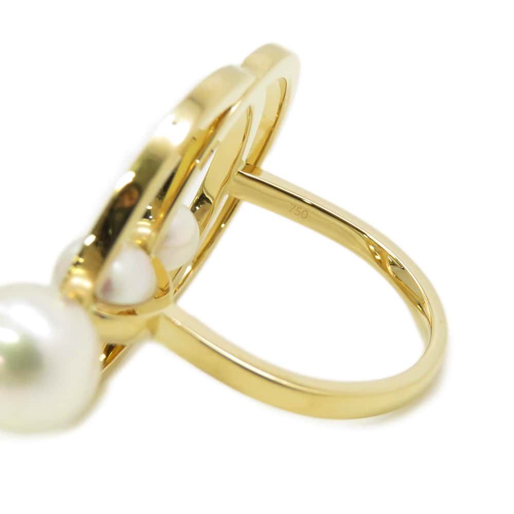 TASAKI Cosmic Ring Size #11R-4755-18KYG 18K Yellow Gold