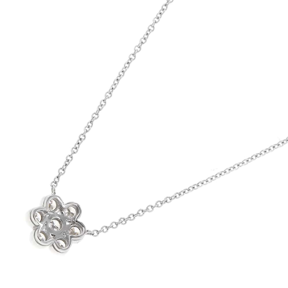 TIFFANY&Co. Flower Necklace Pt950