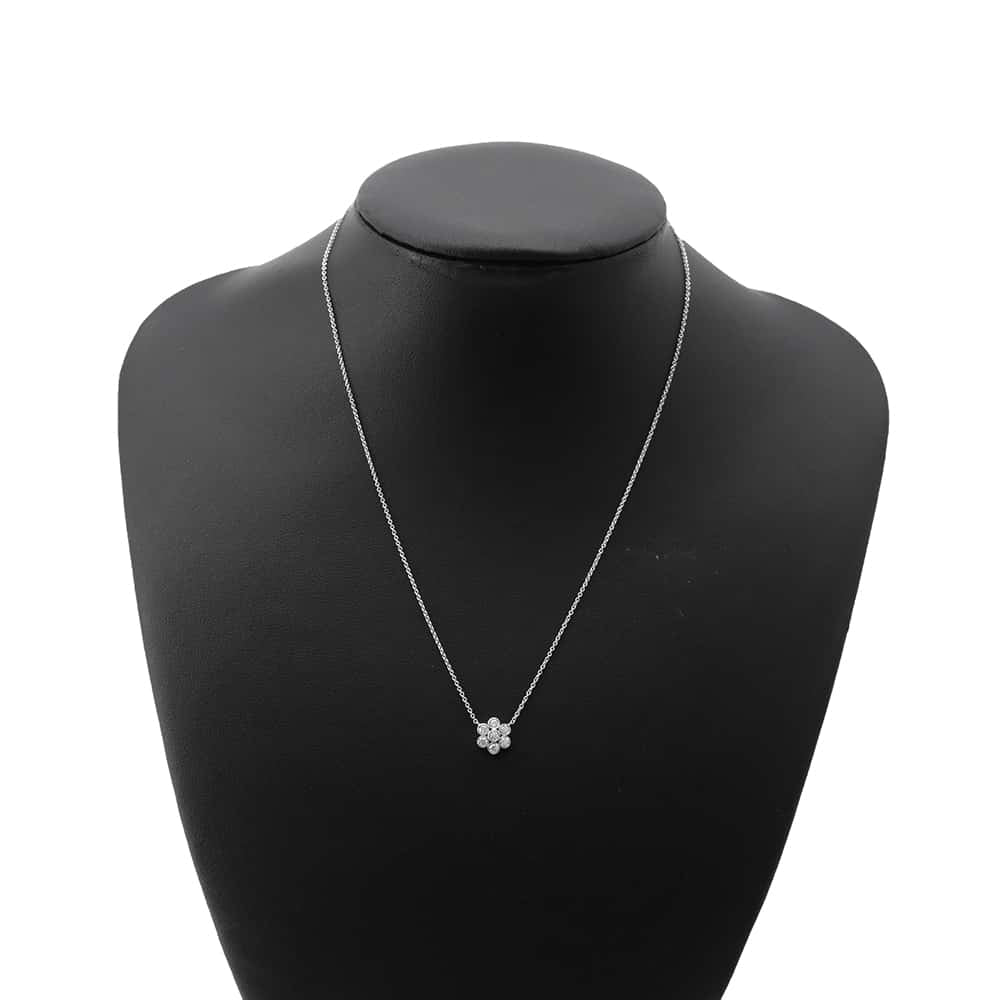 TIFFANY&Co. Flower Necklace Pt950