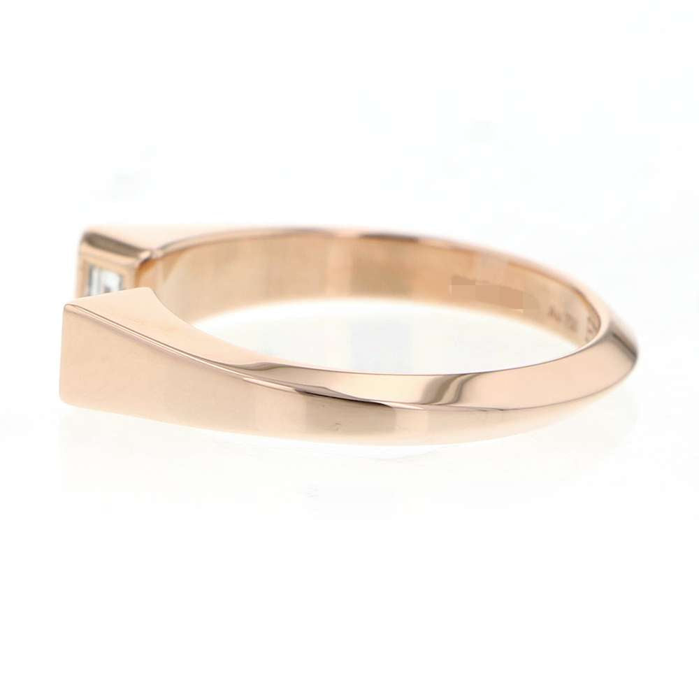 HERMES Clos de Forge Ring Size PM/52/#12 18K Pink Gold