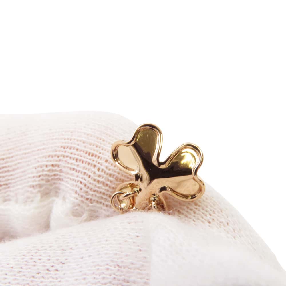 Van Cleef & Arpels Frivole Pendant Mini Model Size MiniVCARP7S800 18K Pink Gold