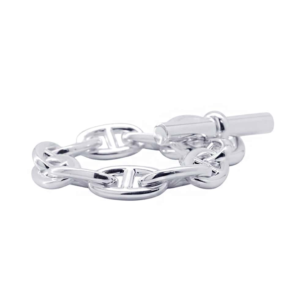 HERMES Chaine d'Ancre Bracelet 10 frames Size TGM SV925