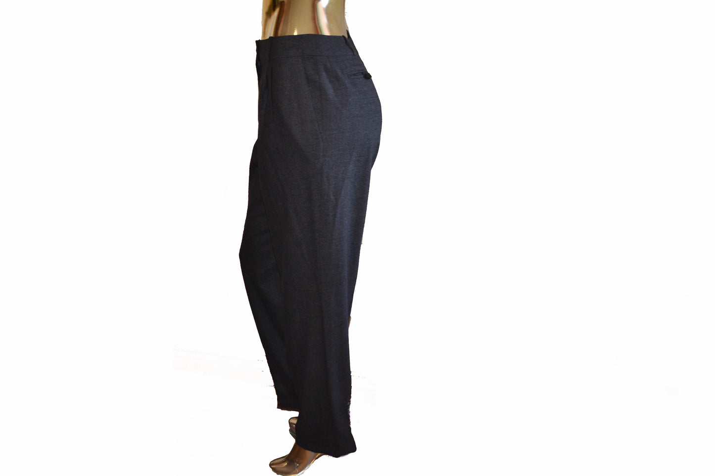 Chanel Grey Wool Pants Size 2A