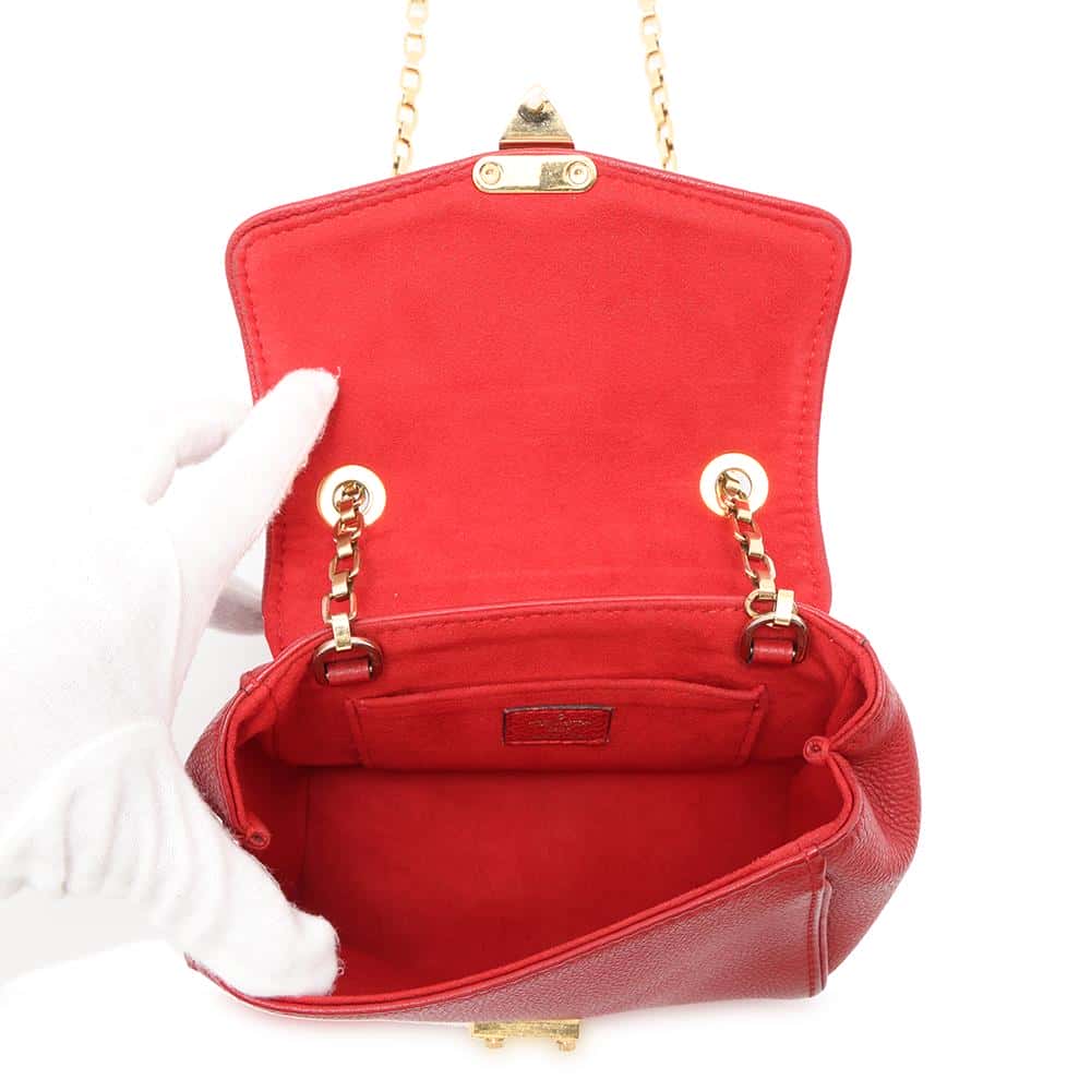 LOUIS VUITTON Saint Germain CeriseM94553 Monogram Empreinte Leather Size BB