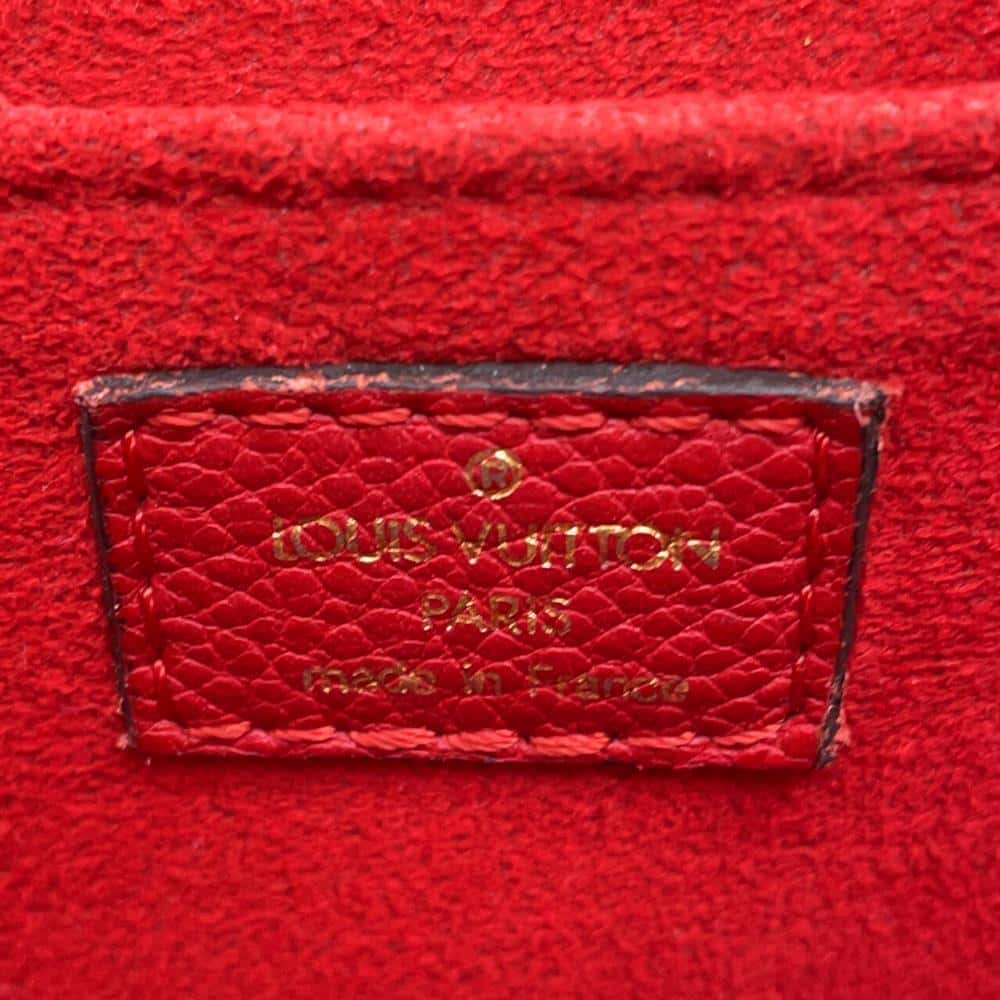 LOUIS VUITTON Saint Germain CeriseM94553 Monogram Empreinte Leather Size BB