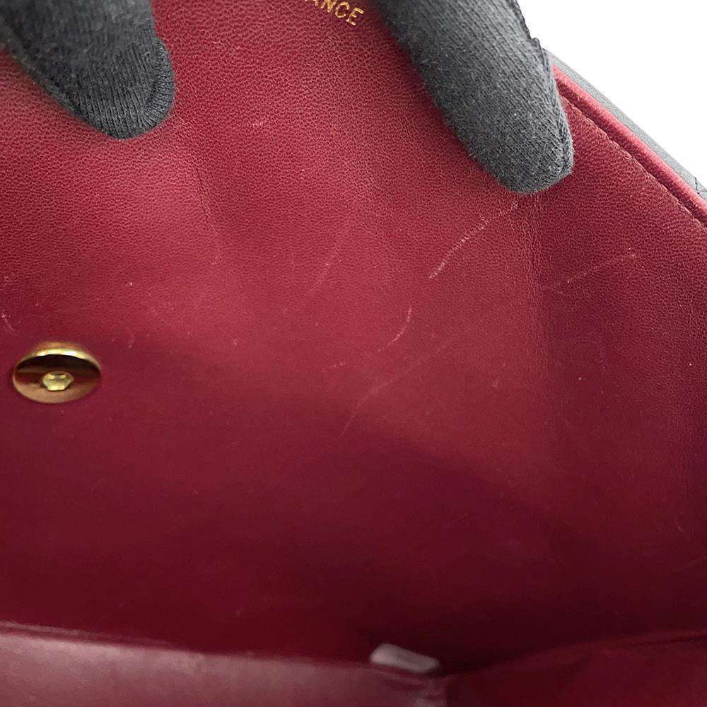 CHANEL Jumbo Matelasse ChainShoulder Bag BlackA01094 Lambskin Size 34