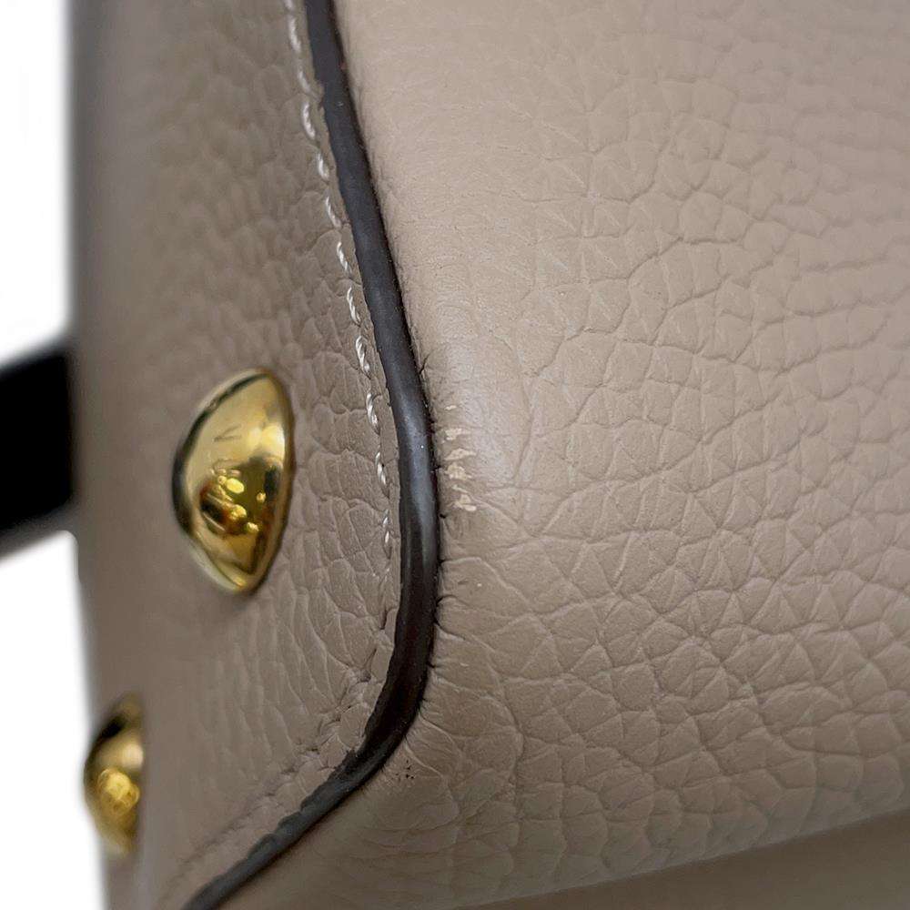 LOUIS VUITTON Capucines GaletM42253 Taurillon Leather Size MM