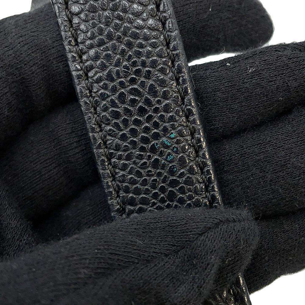 CHANEL CC Logo 2WAY Vanity Bag BlackA07061 Caviar Leather