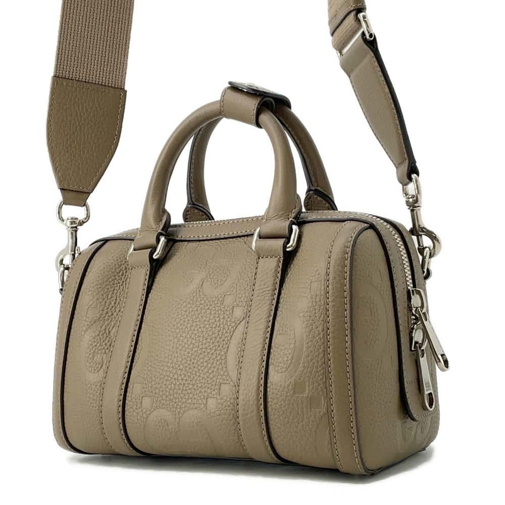 GUCCI Jumbo GG Mini Travel Bag Brown725292 Leather
