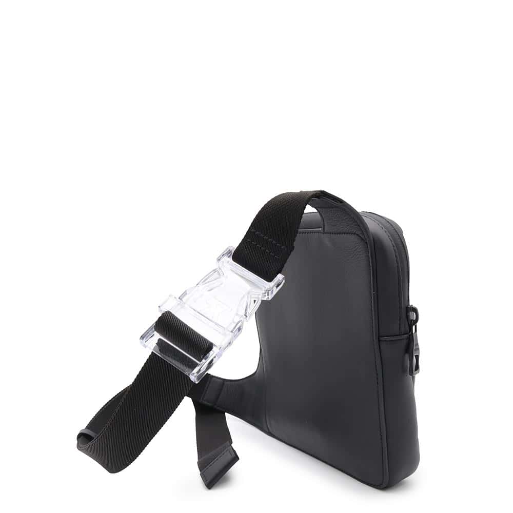 LOUIS VUITTON Asymmetrical sling bag Noir/Righe RainbowM68773 Lambskin