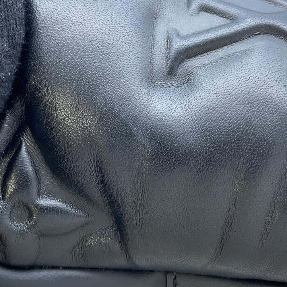 LOUIS VUITTON Asymmetrical sling bag Noir/Righe RainbowM68773 Lambskin
