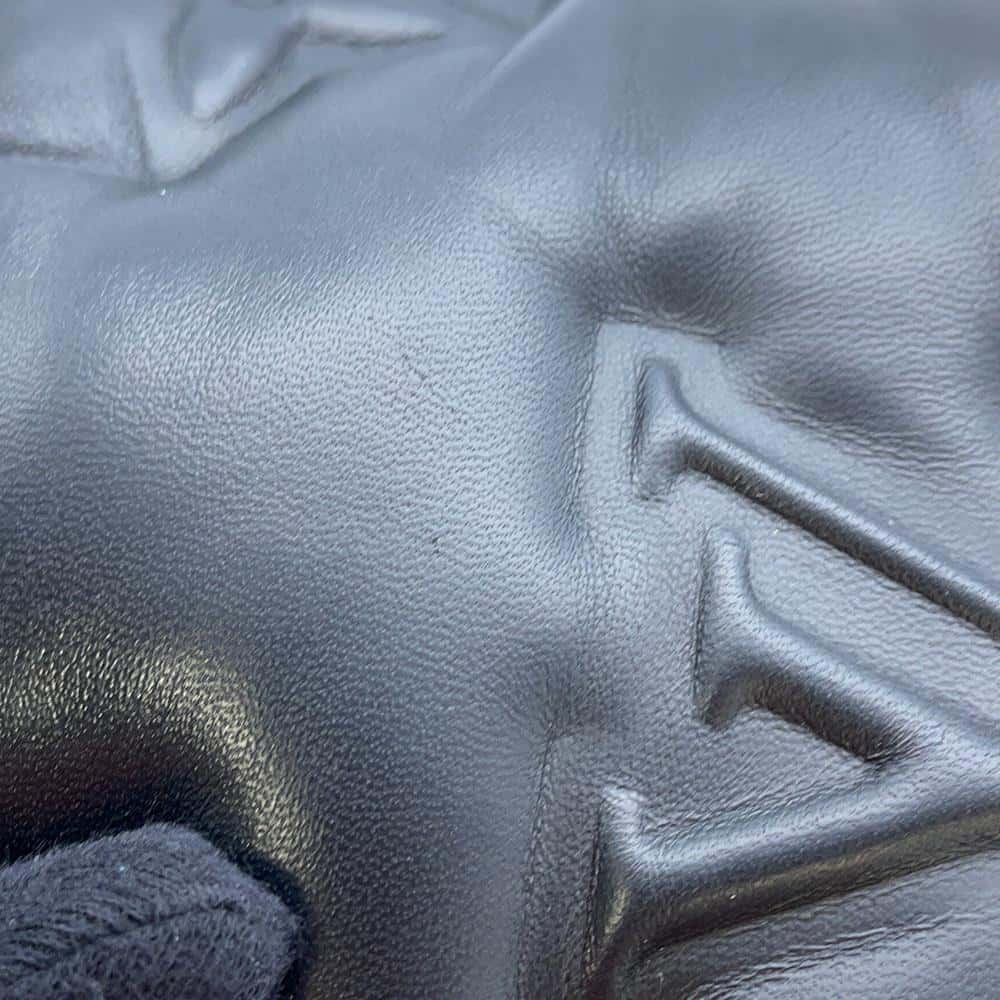LOUIS VUITTON Asymmetrical sling bag Noir/Righe RainbowM68773 Lambskin
