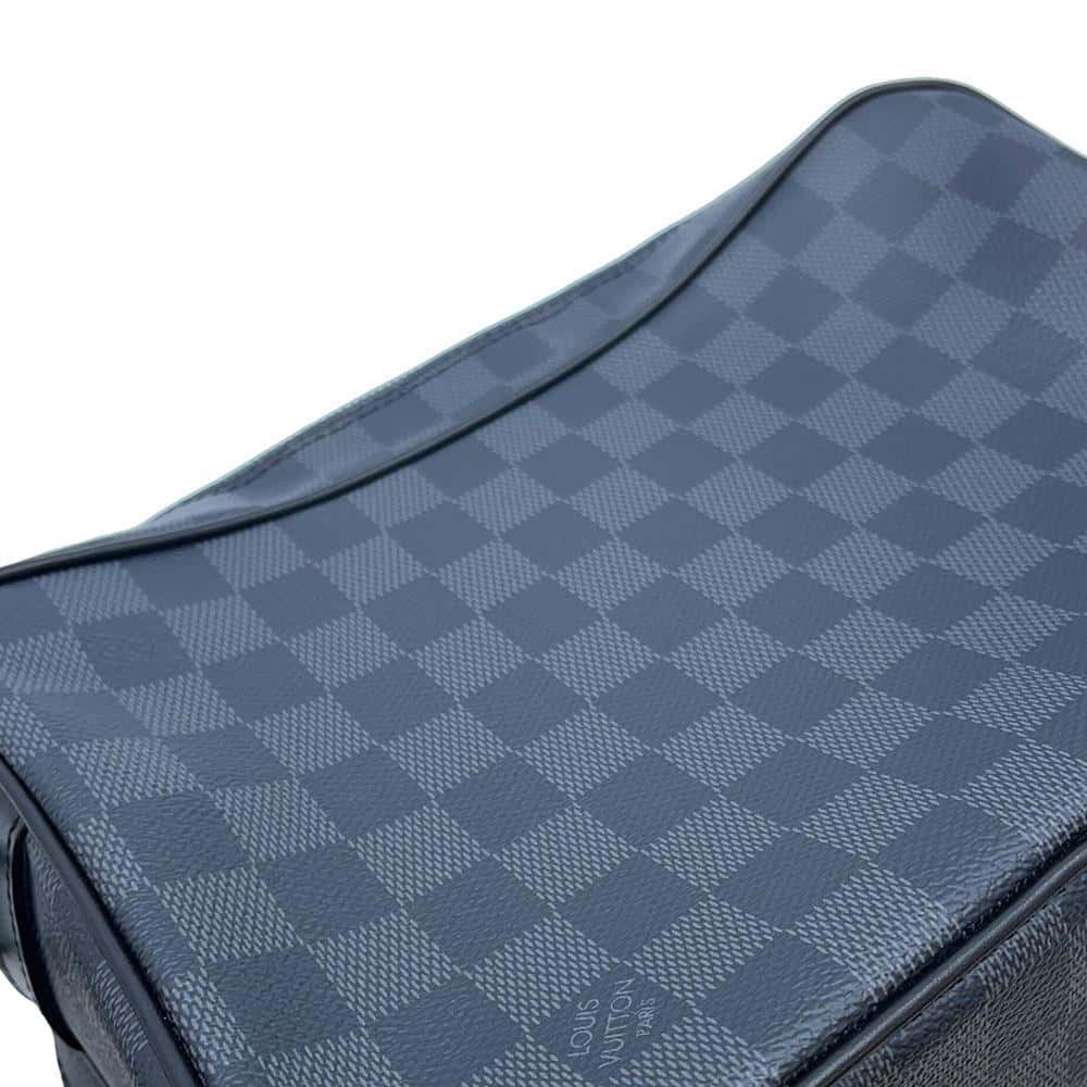 LOUIS VUITTON Utility messenger RedN40280 Damier Graphite