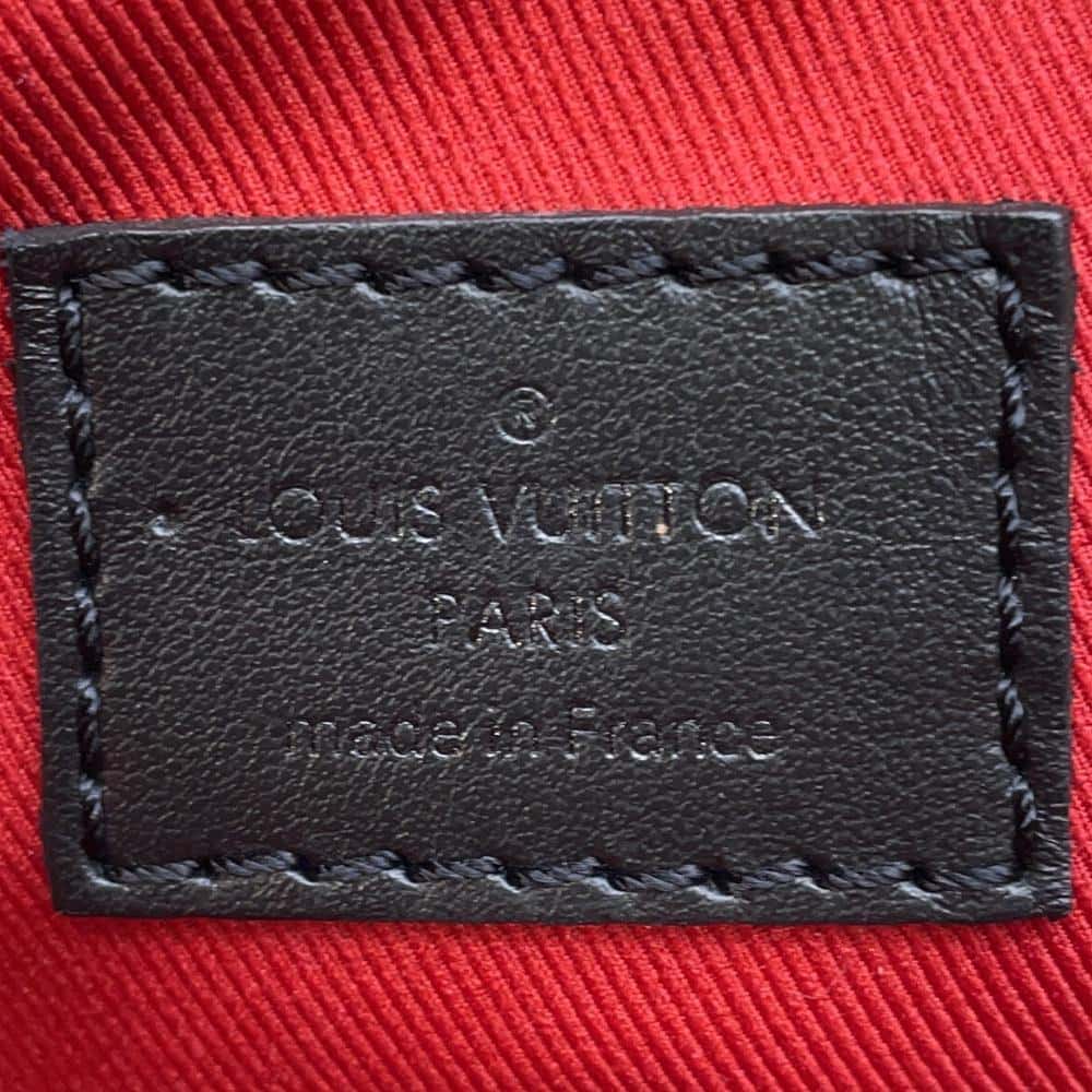 LOUIS VUITTON Utility messenger RedN40280 Damier Graphite