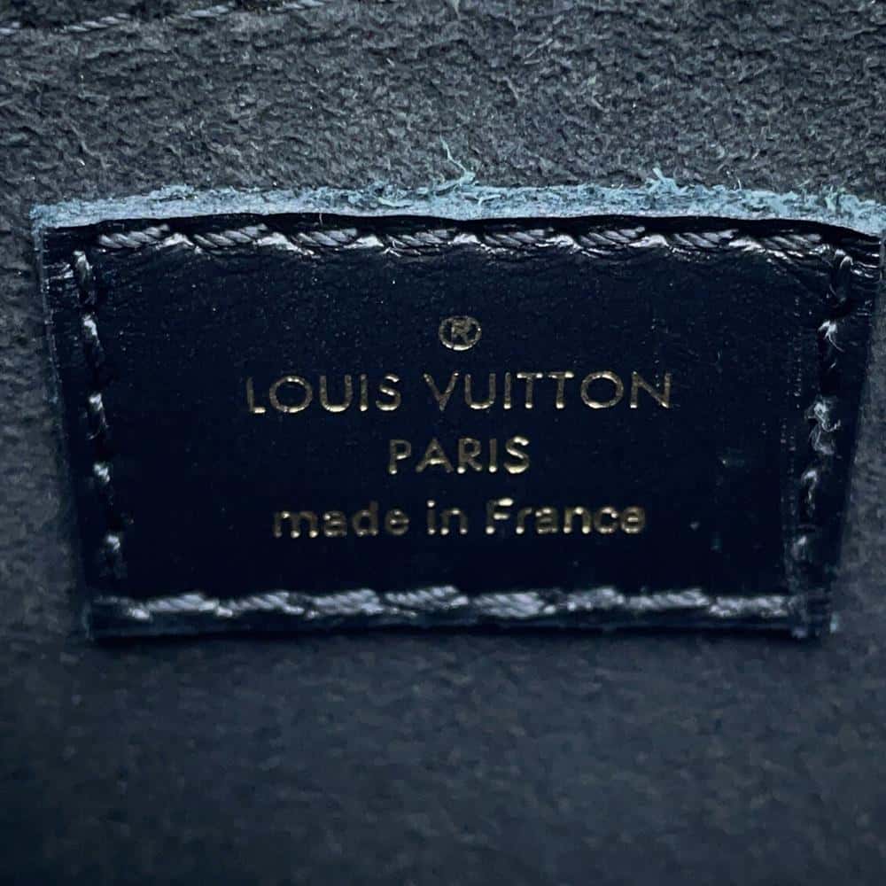 LOUIS VUITTON Petit Sac Plat NoirM80484 Monogram Jaguar SINCE 1854