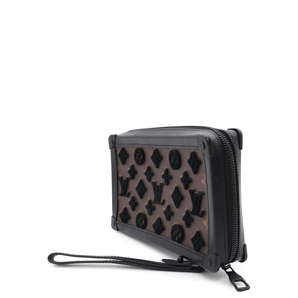 LOUIS VUITTON Soft Trunk・Clutch NoirM45061 Monogram / Toughtage