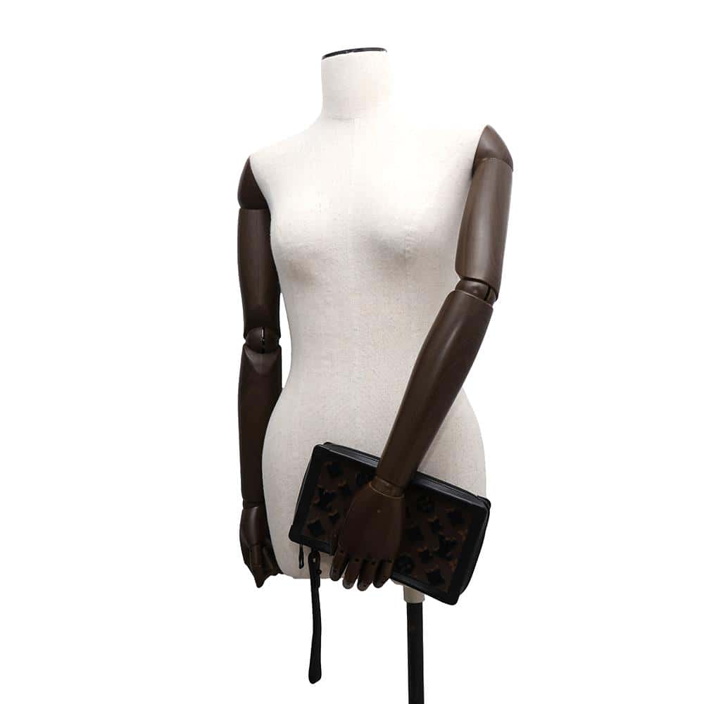 LOUIS VUITTON Soft Trunk・Clutch NoirM45061 Monogram / Toughtage
