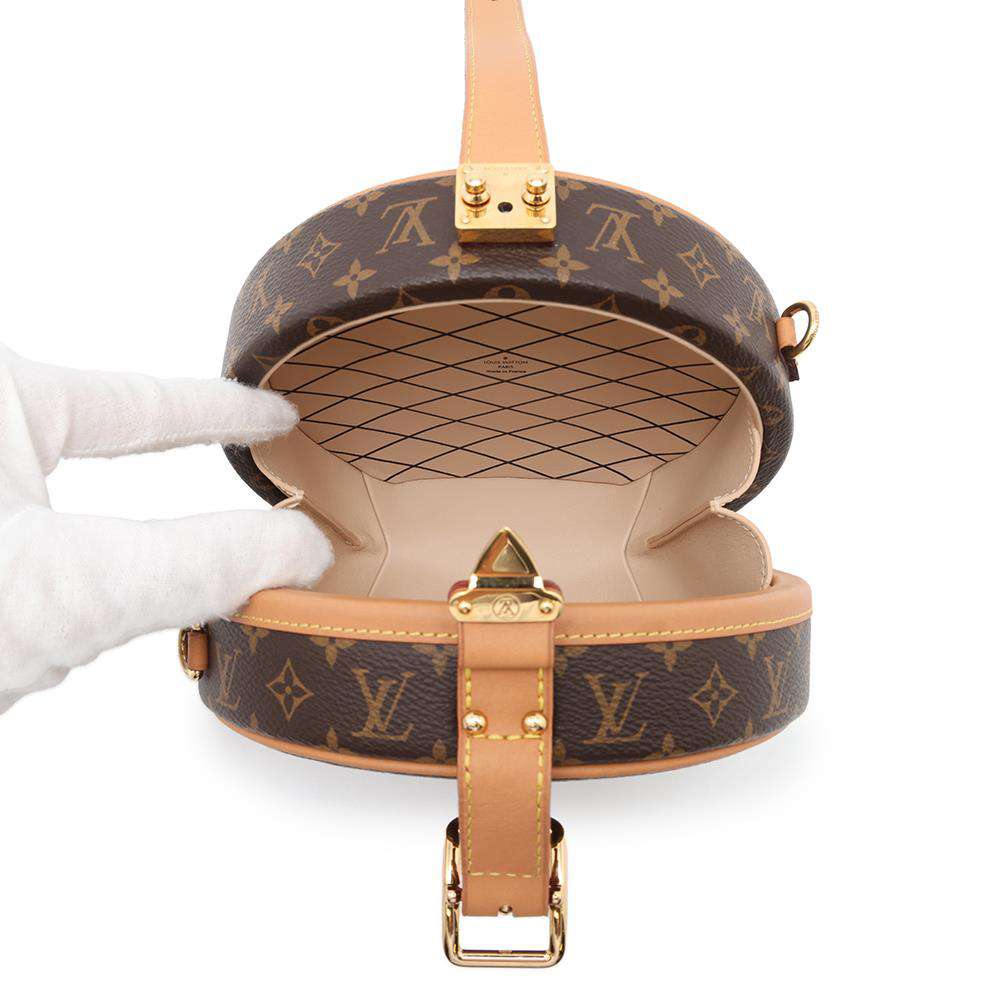 LOUIS VUITTON Petit Boite Chapeau BeigeM43514 Monogram
