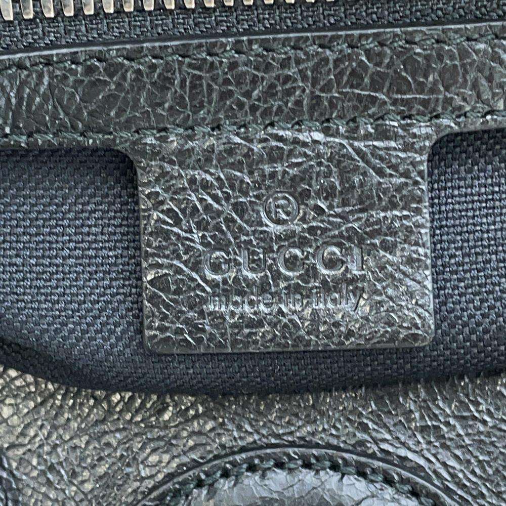 GUCCI Interlocking G 2way Boston Black587866 Leather