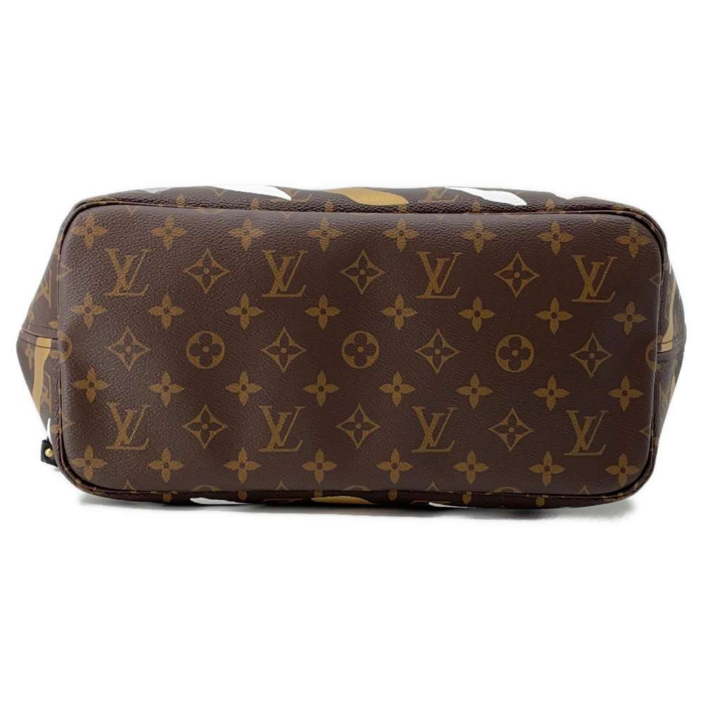LOUIS VUITTON Neverfull Noir/Gold/SilverM45201 Monogram Size MM