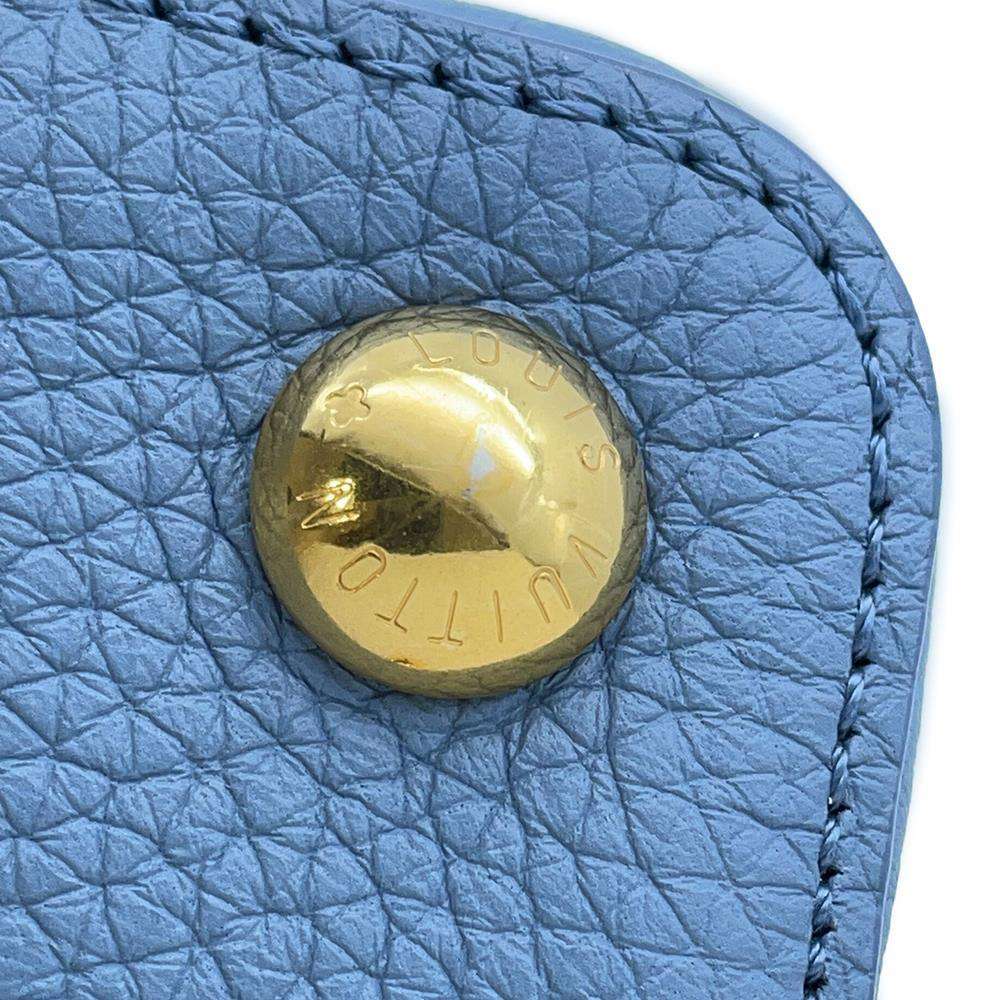 LOUIS VUITTON Capucines Dusk BlueM58726 Taurillon Leather Size BB