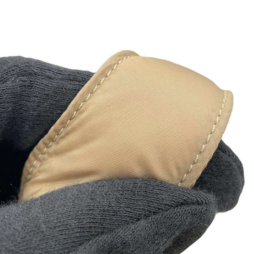 SAINT LAURENT PARIS Le 5 a 7 Shoulder Bag Beige/Yellow733306 Nylon