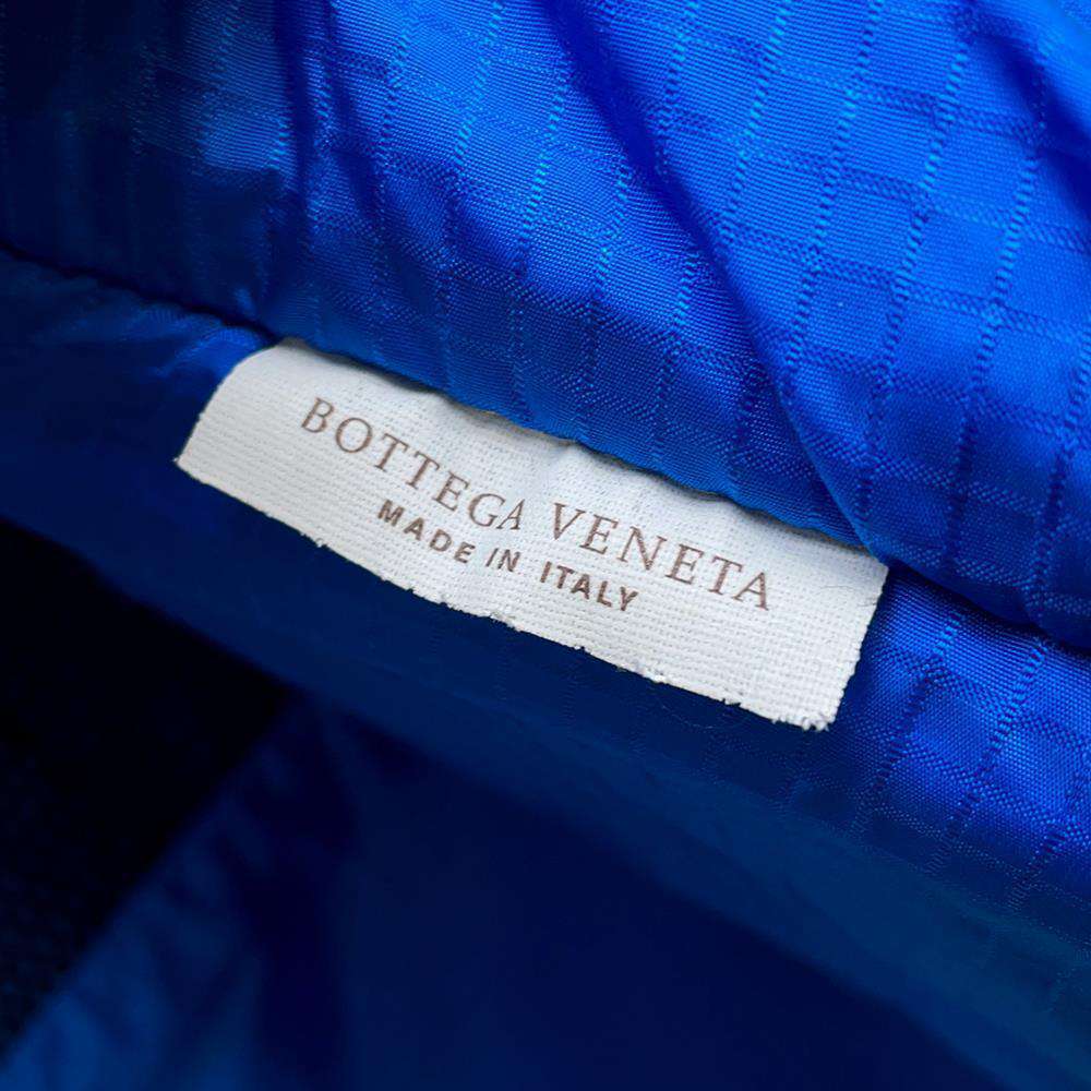 Bottega Veneta 2WAY Mesh Tote Bag Black/Blue573062 Nylon